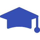 mortarboard-blue